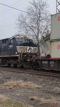 Norfolk Southern Intermodal #trains #railroad #railwaycontent #train #railfan