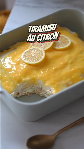 🍋 Lemon Tiramisu – fresh, quick and incredibly delicious