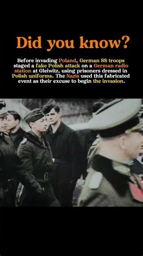 The Fake Attack Hitler Used to Start WWII — The Gleiwitz Incident
