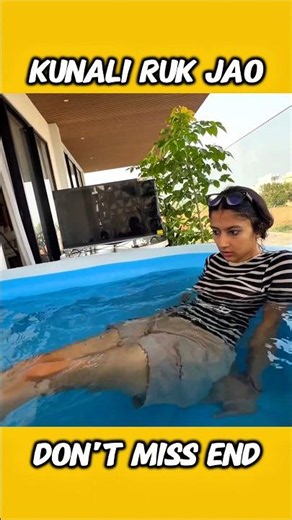 Watch Bhabhi in the Pool 🤪 #funny #souravjoshifunny #souravjoshivlogs