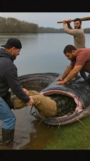 Giant Catfish ATTACKS a man — You Won’t Believe How They Pulled Her Out!”