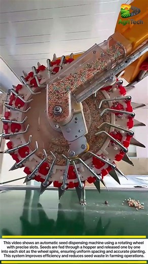 This Smart Seeding Machine Plants Seeds Perfectly Every Time! Genius Farming Tech