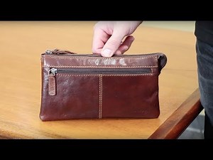 OVERVIEW: Voyager Zippered Wristlet Wallet #7723