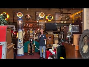 1920's FRY Fully Restored RICHFIELD Visible Gas Pump SOLD FOR $16,995