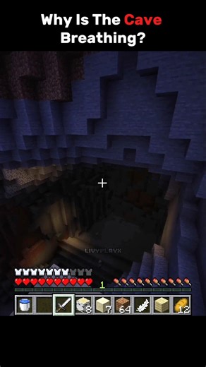 Why is this cave breathing ☠️🥶