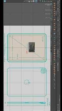 Apple iPad Pro 11” (4th Gen) 2020 | Complete 3D Model | Maya #shorts