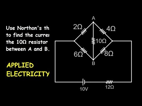 Northon’s Theorem And Delta Star Transformation Solved Example