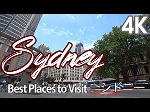 【4K SYDNEY AUSTRALIA】 Walking Best Places in Sydney シドニー : SYDNEY TOUR 4K