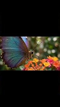 The Secret Life of Butterflies 🦋 | How They Taste and Drink Nectar (Ultra Macro Documentary)