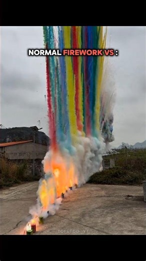 Normal Firework VS Last One 💀😱