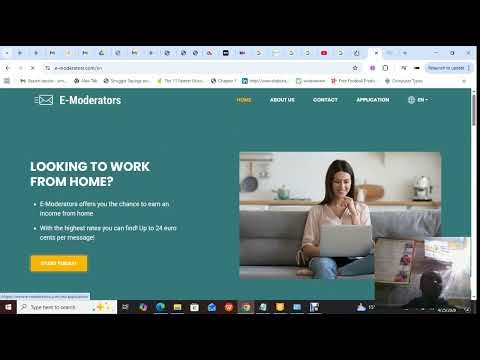 Making money online... try using E-Moderator
