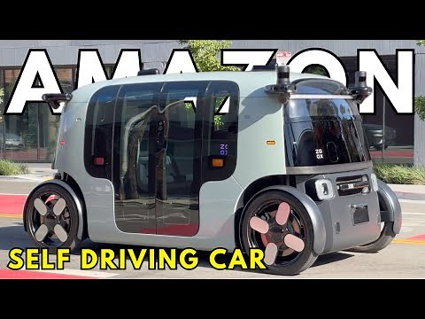 Amazon Zoox Robotaxi and Google Waymo in San Francisco