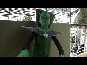 Krisha Alien Fancy Dress