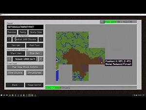 How to see a map of your server and pregenerate chunks Chunk Pregenerator mod