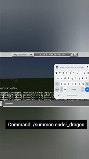 How to spawn ender dragon in Minecraft #minecraft