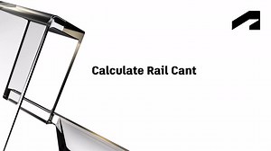 Autodesk Transportation Infrastructure – Rail design - Calculate rail cant | Autodesk