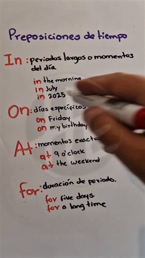 ¿Cuándo usar #In, #On y #At en inglés? La guía definitiva para dominar las #PreposicionesDeTiempo | El Profesor Hernán