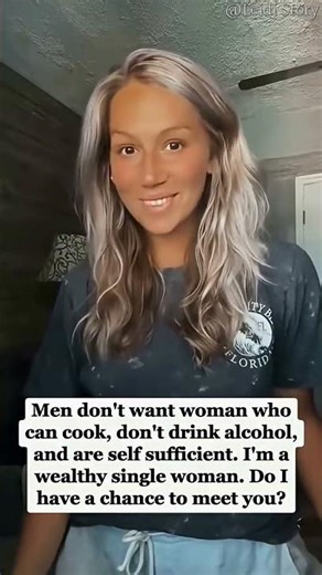 men don't want woman who can cook, drink