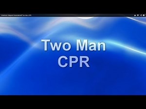 Two Man CPR Training by American Lifeguard Association®
