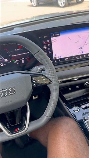 Inside the 2026 Audi A6 Sedans cockpit‼️ #audi #audiq6 #audilover #carinterior #audilife #audicar