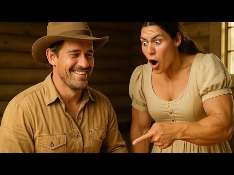 “She was the Giant Mail-In Bride… and she saved the cowboy just as everything was falling apart! ...