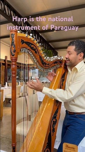Harp is the national instrument of Paraguay