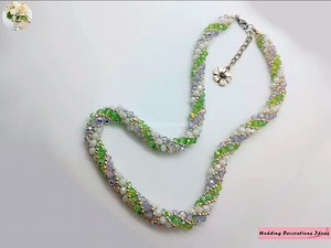 6K views · 213 reactions | How to Make a Beautiful Russian Spiral Necklace | Wedding Decoration Ideas | Facebook
