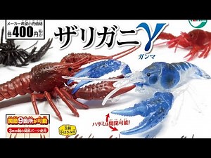 『ザリガニγ ガンマ』コンプリート開封動画 ターリン ガシャポン ガシャガシャ
