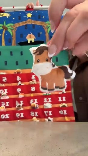 🎄📅Count down to Christmas with this enchanting Advent Calendar featuring 25 velcro- attached stuffed figures to reveal and add to the nativity scene each day! You'll ignite a sense of anticipation and wonder as Christmas approaches. This calendar is sure to make your Christmas season unforgettable.🥰 https://www.quicklty.com/products/last-day-50-off---nativity-advent-calendar-miracle-in-a-manger | Quicklty.3
