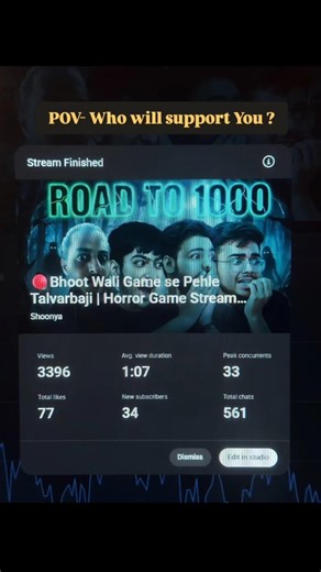 Huge shoutout to all my squad for helping me hit 1K subs! 🙌 Couldn't have done it without you guys!