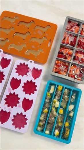 *ASMR* SPRING ICE TRAY REFILL! #asmr #amazonfinds #restock #ice #icerestock #spring #icetray