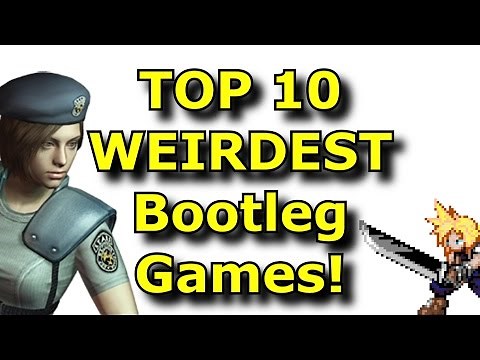 TOP 10 Weirdest Bootleg Games!