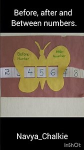 before after n between numbers#simple