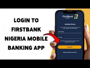 How To Login To FirstBank Nigeria Mobile Banking App | FirstBank Nigeria Sign In Guide 2025