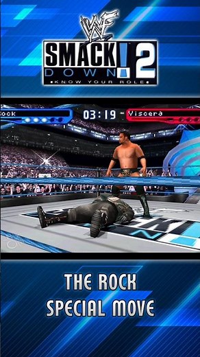 The Rock Finishing Move - WWF SmackDown! 2: Know Your Role Gameplay I PS1