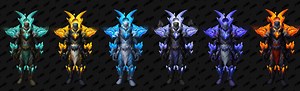 Death Knight Dragonflight Tier Set Appearance Preview - Special Effects on Mythic and PvP Elite Sets