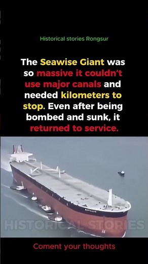 The Largest Ship Ever Built Was Absolutely Insane