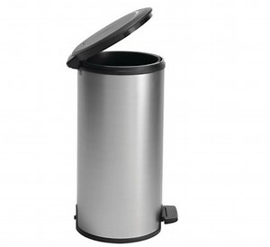 Curver Deco Tritt Abfalleimer (30 Liter) in Metalloptik für 25,90€ (statt 50€)