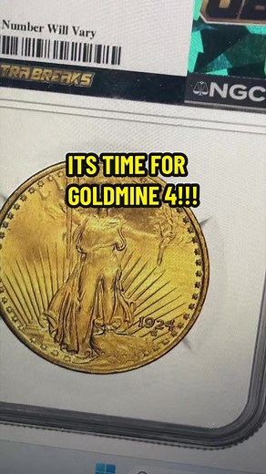 ITS TIME FOR GOLDMINE 4!!! #gold #coin #coins #collecting