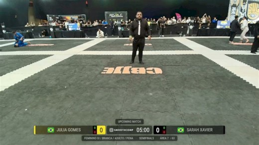 Julia Gomes vs Sarah Xavier 2026 CBJJE South American Jiu-Jitsu Championship