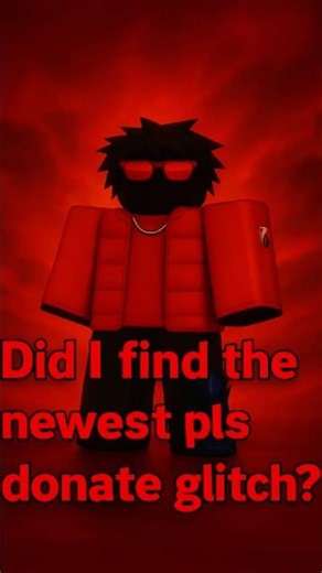 I just found of the biggest glitches in pls donate #roblox #glitch #robloxgiveaway #plsdonate