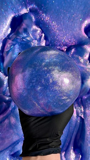 what would you name this slime? i named it pluto potion and it’s coming back in my mini restock on the 23rd! it’s a putty texture scented blackberry bush btw i’ve had some questions about the strawberry shortcake big drop! its still on, just have to wait until early-mid march. my supplies are on hold now because of the chinese new year! in the mean time, full list of slimes coming for the mini drop on the 23rd will be released very soon ✨ | pilotslime