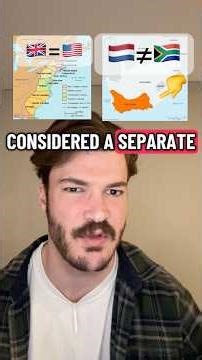 Why Afrikaans gets to be its own language (and not American English) #linguistics #history #language