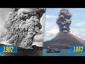 las 5 erupciones volcánicas más grandes del mundo