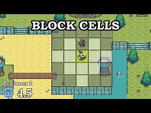 How to srpg - block grid cells - Learn Godot 4 2D - no talking