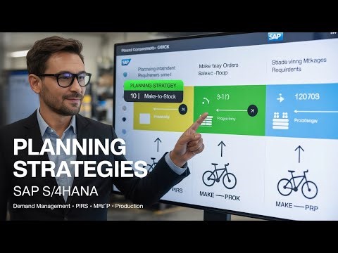 SAP S4Hana Production Planning Outlining Planning Strategies in SAP S4HANA