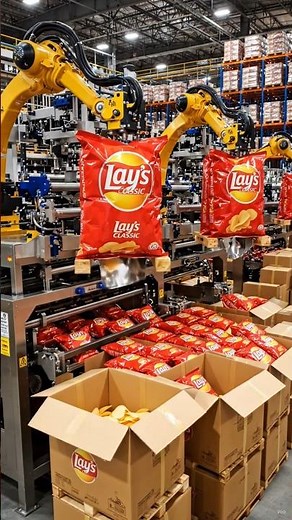 How Lay's Classic Potato Chips Are Made | Amazing Factory Process 🥔 #viral #trending #documentary