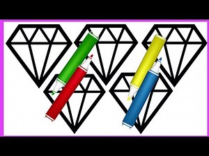( Diamond shape ) Learning and coloring 🌈 Activities for preschool and Kindergarten | Easy Coloring