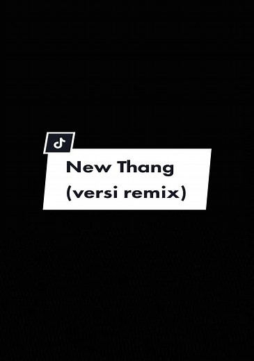New Thang Remix - Redfoo | Lirik Lagu dan DJ Edit