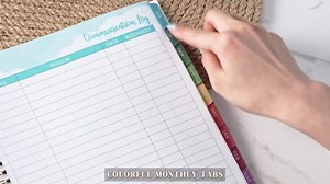 Teacher Planner 2026-2027 - Teacher Lesson Planner 2026-2027, July 2026 - June 2027, 8.5" x 11", Academic Planner for Teachers, Teacher Planner 26-27 Academic Year for School Year with Colorful Tabs and Inner Pocket - Pinecone